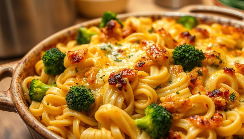 chicken broccoli noodle casserole